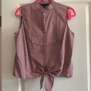 NWT Brooks Brothers Patriotic Blouse Set. Size 8
